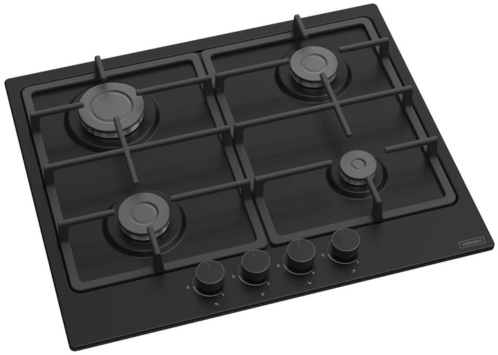 Płyta gazowa Kernau KGH 6423 CI Matt Black - obraz 2