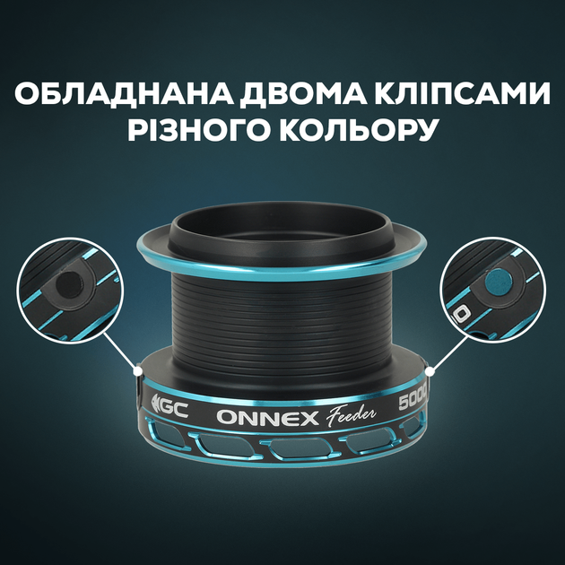 Катушка фидерная GC Onnex Feeder '25 5000 7+1BB - изображение 3