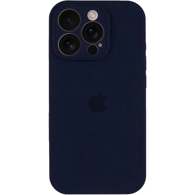 Чохол Silicone Case for iPhone 14 Pro Max Dark Blue (з захистом камери) - Фото 1 Чохол Silicone Case for iPhone 14 Pro Max Dark Blue (з захистом камери) - изображение 1