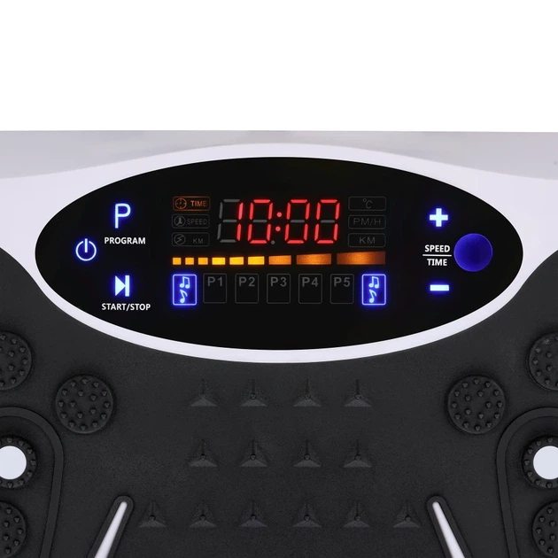 Вібраційна платформа One Fitness з еспандерами SVP08 (17-22-456) (5908261688386) - зображення 5