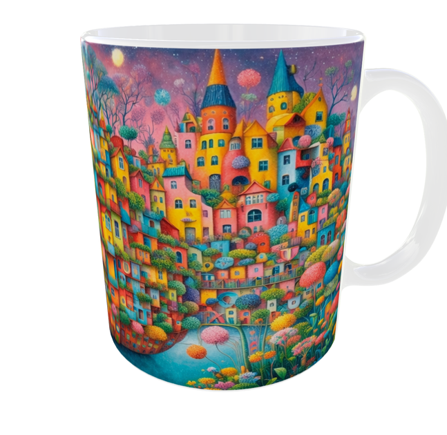 Подарункова керамічна кружка Art Collection 330 мл — Pop Surrealism / Fantasy Art, дизайнерська кружка для кави та чаю - Фото 1 Подарункова керамічна кружка Art Collection 330 мл — Pop Surrealism / Fantasy Art, дизайнерська кружка для кави та чаю - изображение 1