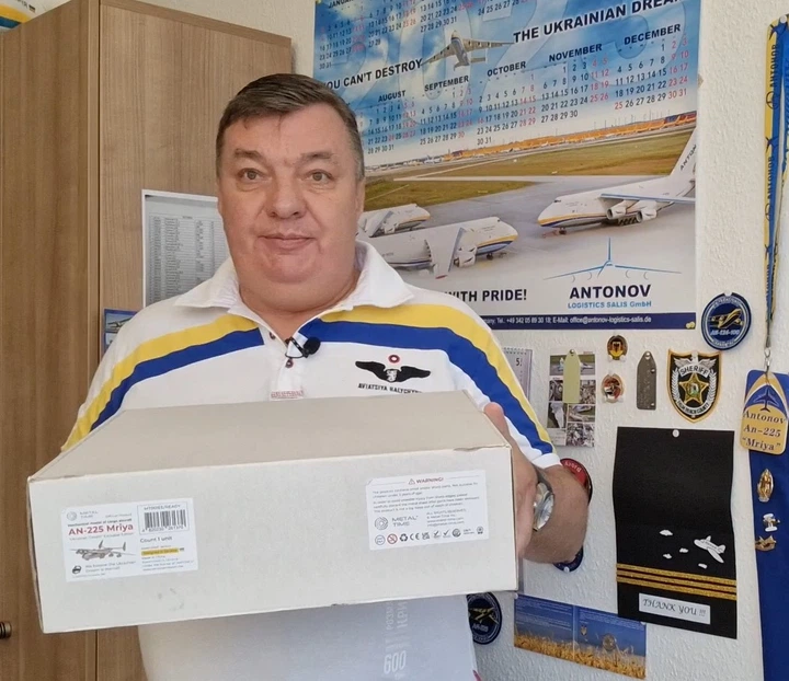 Літак АН-225 Мрія АНТОНОВ лімітована версія Ukrainian Dream Metal-Time MT001 - зображення 10