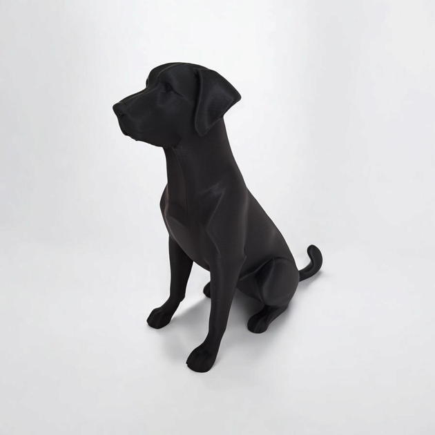 Фігура собаки “Labrador” — стильний інтер’єрний декор, ручне виготовлення, екологічний матеріал, сучасний дизайн, символ охорони - Фото 2 Фігура собаки “Labrador” — стильний інтер’єрний декор, ручне виготовлення, екологічний матеріал, сучасний дизайн, символ охорони - зображення 2