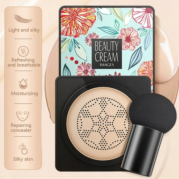 Кушон Images Beauty Linasi Cream Concealer Тон 02 Слоновая Кость 20 Г Тональный Крем Images Beauty Linasi 02 (383170) - изображение 6