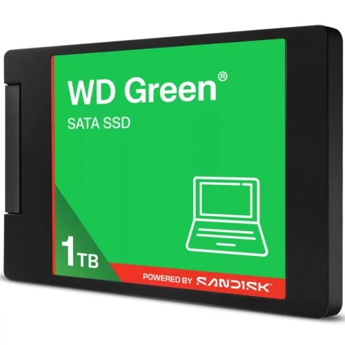 Накопитель SSD 2.5" 1TB GREEN WD (WDS100T5G0A-00CPT0) WD WDS100T5G0A-00CPT0 972564 - Фото 2 Накопитель SSD 2.5" 1TB GREEN WD (WDS100T5G0A-00CPT0) WD WDS100T5G0A-00CPT0 972564 - изображение 2