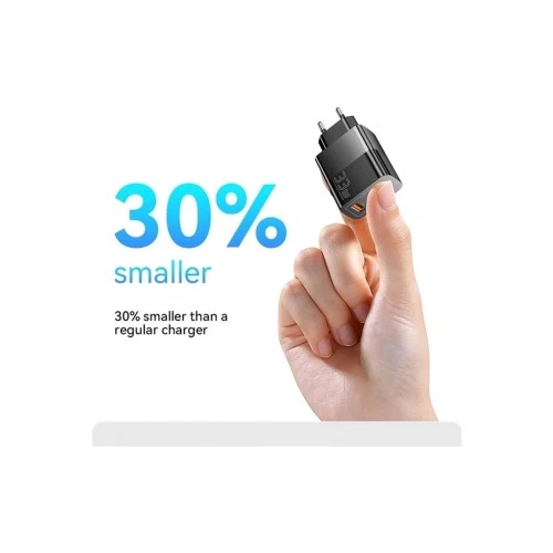 Зарядний пристрій 1xUSB-C + 1xUSB 33W Essager (ECTAC-PCB01-P) Essager ECTAC-PCB01-P 972571 - Фото 7 Зарядний пристрій 1xUSB-C + 1xUSB 33W Essager (ECTAC-PCB01-P) Essager ECTAC-PCB01-P 972571 - зображення 7