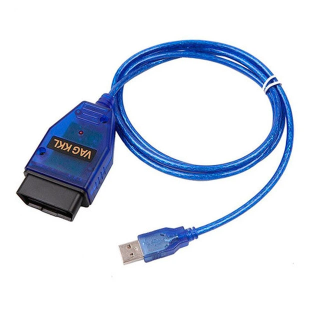 Диагностический сканер VAG COM 409.1 KKL USB CH340 Синий 287968 03 AT3 - Фото 1 Диагностический сканер VAG COM 409.1 KKL USB CH340 Синий 287968 03 AT3 - изображение 1