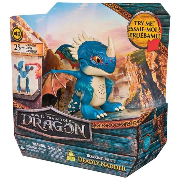 Іграшка інтерактивна Dragons Як приборкати дракона Громгільда 10 см (SM66676/6072696) - Фото 6 Іграшка інтерактивна Dragons Як приборкати дракона Громгільда 10 см (SM66676/6072696) - зображення 6