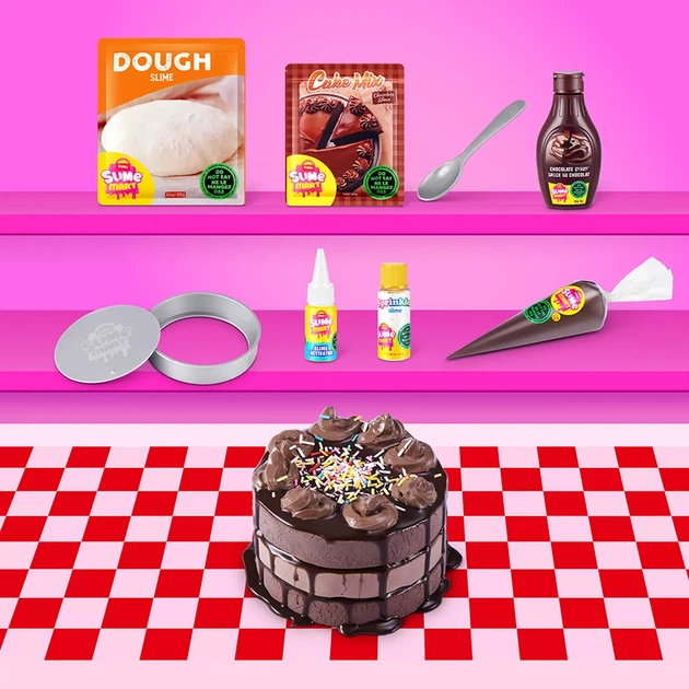 Ігровий набір зі слаймами Slime Mart Shopping Cart Візок смаколиків (15907) - зображення 4