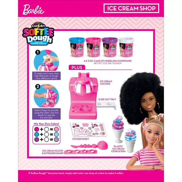 Тісто для ліплення з формами Cra-Z-Art Barbie Магазин морозива (34040CRA) - зображення 8