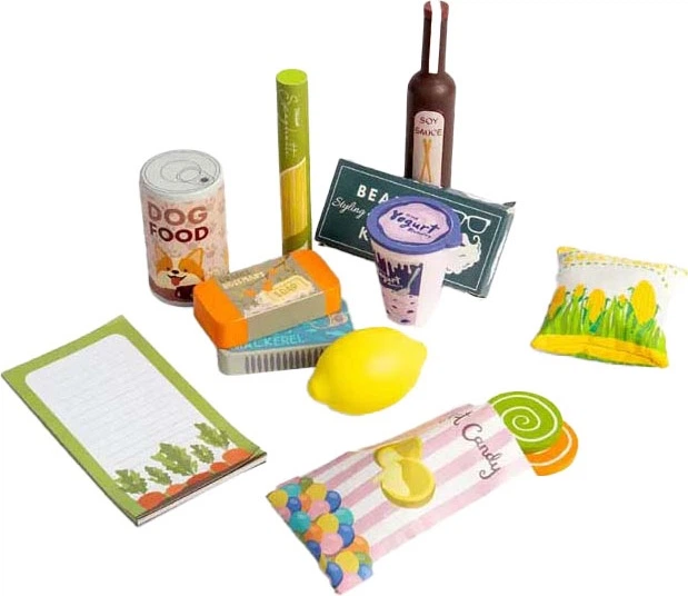 Ігровий набір Bigjigs Toys Похід за покупками 17 елементів 37060 (691621850602) - зображення 3