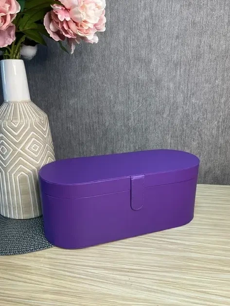 Стайлер 5в1 HAIR BRUSH Styler + кейс з функціями надання об'єму, випрямлення Фіолетовий - Фото 5 Стайлер 5в1 HAIR BRUSH Styler + кейс з функціями надання об'єму, випрямлення Фіолетовий - зображення 5