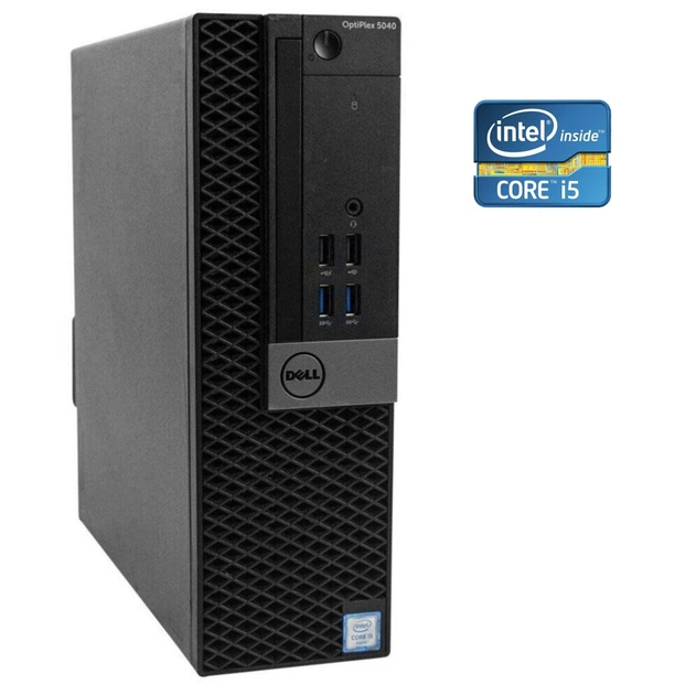 ПК Dell OptiPlex 5040 SFF / Intel Core i5-6500 (4 ядра по 3.2 - 3.6 GHz) / 16 GB DDR4 / NO HDD / Intel HD Graphics 530 б/у - Фото 1 ПК Dell OptiPlex 5040 SFF / Intel Core i5-6500 (4 ядра по 3.2 - 3.6 GHz) / 16 GB DDR4 / NO HDD / Intel HD Graphics 530 б/у - изображение 1
