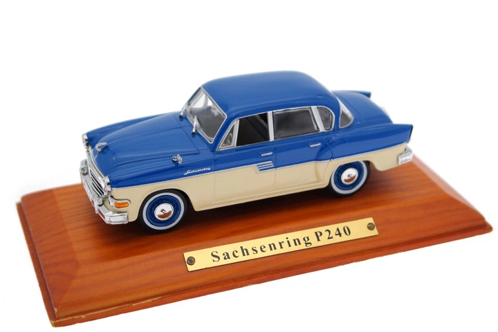 Модель авто Atlas Horch P240 Sachsenring Limousine 1958 1:43 Синій/Пісочний Бежевий DDR Collection (7130108Y) Б/В - Фото 1 Модель авто Atlas Horch P240 Sachsenring Limousine 1958 1:43 Синій/Пісочний Бежевий DDR Collection (7130108Y) Б/В - изображение 1