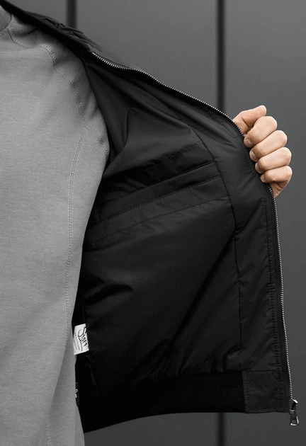 Бомбер Staff vex black gray XS (BZP0375) - зображення 3
