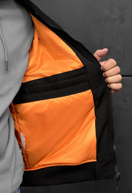 Бомбер Staff wexo black L (BZP0352) - изображение 3
