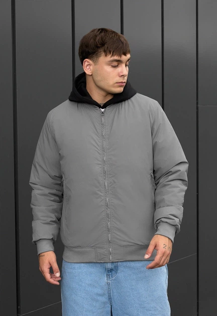 Бомбер Staff Jalt Gray M (BZP0351) - зображення 6