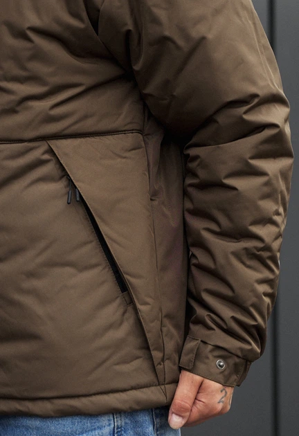 Зимова куртка Staff br brown logo XS - изображение 6
