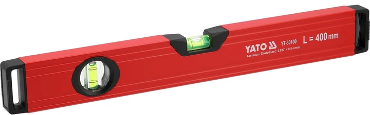 Poziomnica aluminiowa Yato YT-30100 400 mm (5906083125416) - obraz 2