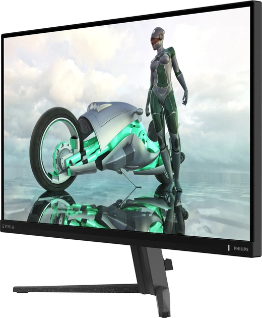 TFT 27' Philips 27M2N3500NL, QHD, VA, 180 Гц, 0,5мс, 2хHDMI, DP, чорно-сірий - изображение 3