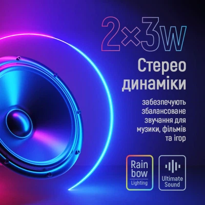 Акустична система ColorWay CW-SPU01BK Black (CW-SPU01BK) - зображення 4