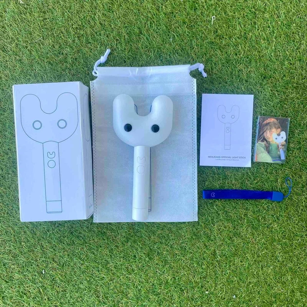 Лайтстик Нью Джинс Lightstick NewJeans 24 см Official Lightstick Kpop Ver.2 Bluetooth - изображение 4
