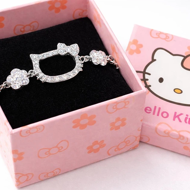 Подарункова коробочка Hello Kitty для ювелірних прикрас та дрібничок коробка для кільця ланцюжка браслета - зображення 4