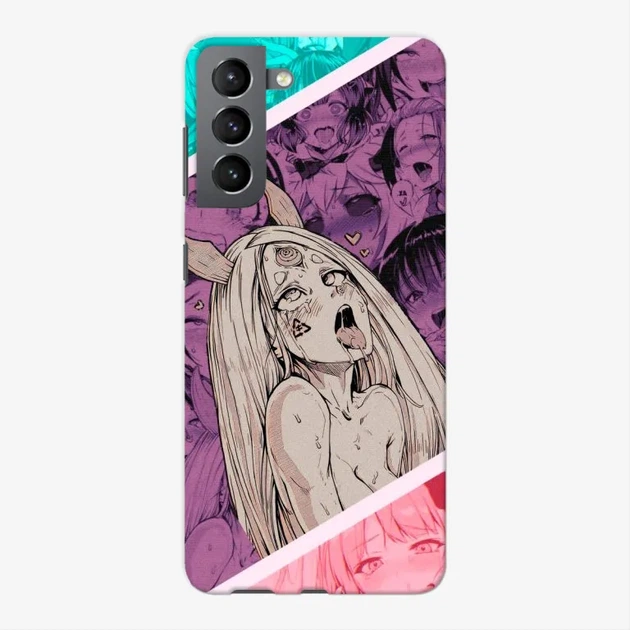 Чехол для Galaxy S21 G991 Samsung Кагуя ахегао арт с силикона, TPU, пластик - Фото 1 Чехол для Galaxy S21 G991 Samsung Кагуя ахегао арт с силикона, TPU, пластик - изображение 1