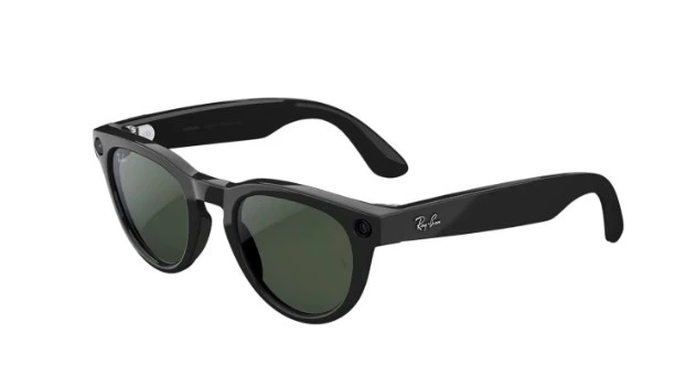 Смарт-очки Ray-Ban Meta Headliner Gen 2 Standard Shiny Black / Clear to Graphite Green Transitions (RW4013 601/1M 50-23) - изображение 3
