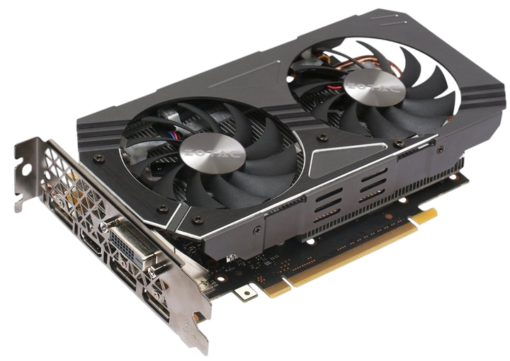 Відеокарта GeForce GTX 1060 3GB Zotac AMP! Edition (ZT-P10610E-10M) Б/В - Фото 2 Відеокарта GeForce GTX 1060 3GB Zotac AMP! Edition (ZT-P10610E-10M) Б/В - изображение 2