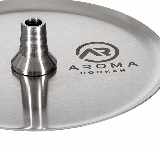 Шахта кальянна Aroma Hookah Golf Wood Blue Арома Хука Гольф 55 см дерево нержавіюча ⌀ 16 мм на синій ущільнювачі - зображення 3