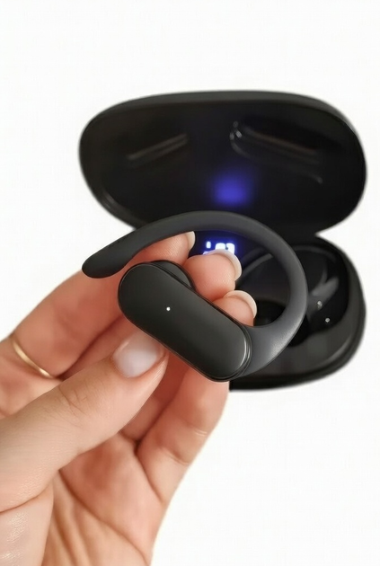 Бездротові, спортивні навушники A520 TWS Bluetooth, сенсорні зі спортивним кріпленням за вухо - Фото 6 Бездротові, спортивні навушники A520 TWS Bluetooth, сенсорні зі спортивним кріпленням за вухо - зображення 6