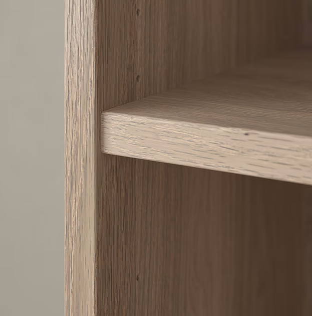 Книжкова шафа BILLY IKEA 604.773.82 дуб - Фото 4 Книжкова шафа BILLY IKEA 604.773.82 дуб - зображення 4