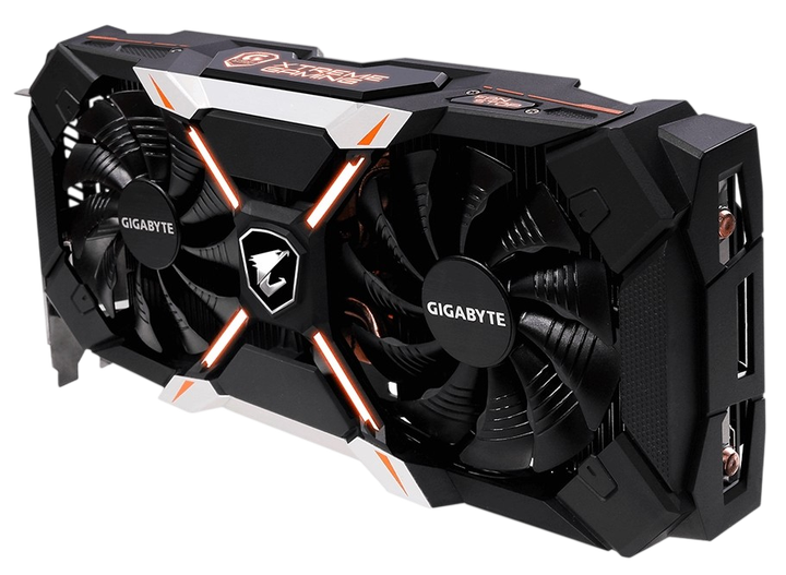 Відеокарта GeForce GTX 1060 6GB Gigabyte Aorus Xtreme Edition rev.1.0 (GV-N1060AORUS X-6GD REV.1.0) Б/В - зображення 2