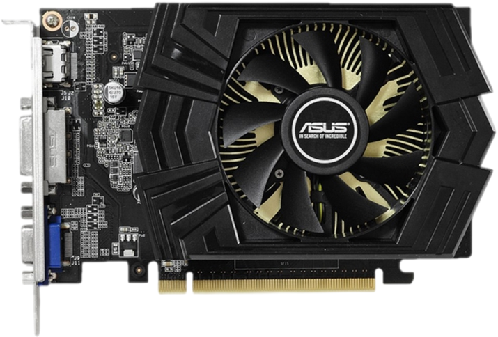 Відеокарта GeForce GT 740 2GB Asus OC (GT740-OC-2GD5) Б/В - Фото 2 Відеокарта GeForce GT 740 2GB Asus OC (GT740-OC-2GD5) Б/В - зображення 2
