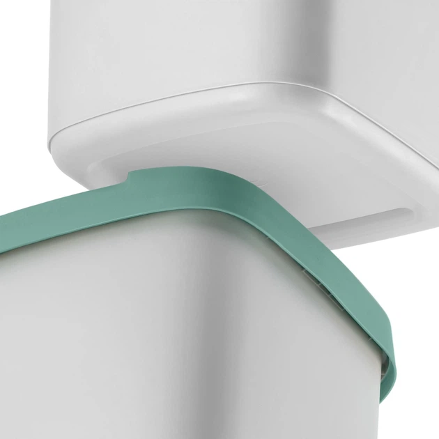 Kosz na śmieci Kadax Pesmes 25 l Jasno zielony-biały K9702 (5903699492765) - obraz 3