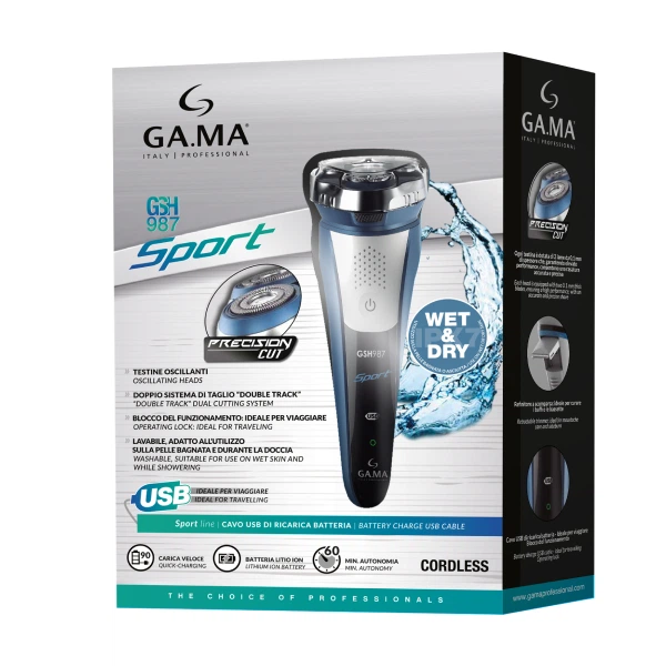 Электробритва с триммером Ga.Ma GSH 987 Sport - изображение 4