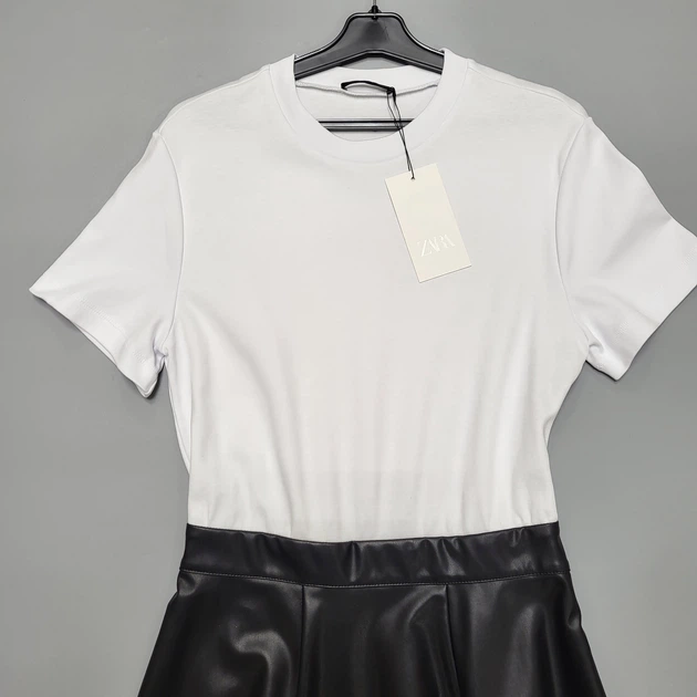 Комбінована сукня міді Zara 5029/203 L - Фото 10 Комбінована сукня міді Zara 5029/203 L - зображення 10