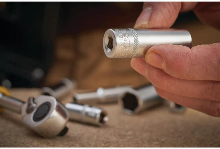 Головка торцева STANLEY 1/4" х 10 мм, з шестигранним профілем висока, метрична. (FMMT17523-0) - Фото 4 Головка торцева STANLEY 1/4" х 10 мм, з шестигранним профілем висока, метрична. (FMMT17523-0) - изображение 4
