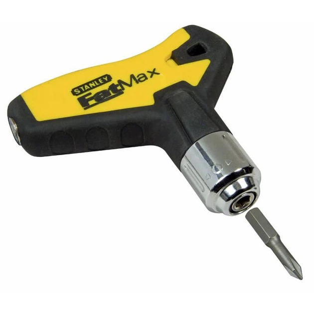 Викрутка - набір STANLEY " FatMax" з Т- ручкою з заскочковим механізмом і набором біт, 27 предметів. (0-79-153) - изображение 5