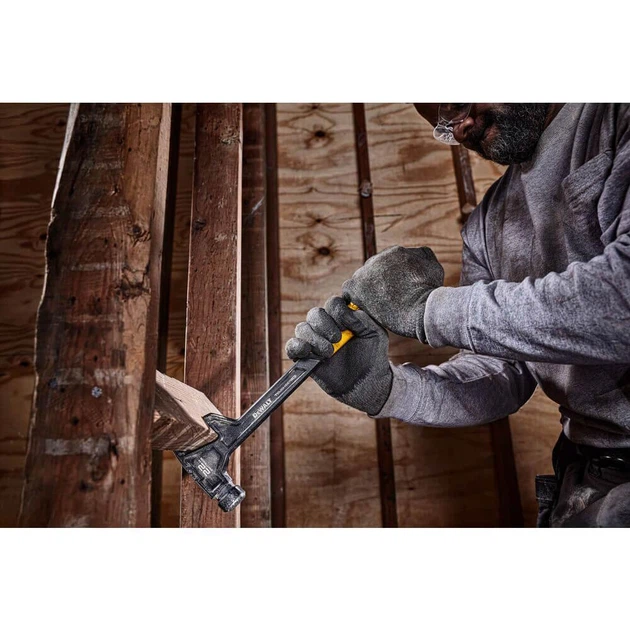 Молоток демонтажний DeWALT "DEMO-CLAW", суцільнометалевий, вага головки 624 г, з прямим цвяходером, загальна довжина 430 мм. - Фото 5 Молоток демонтажний DeWALT "DEMO-CLAW", суцільнометалевий, вага головки 624 г, з прямим цвяходером, загальна довжина 430 мм. - изображение 5