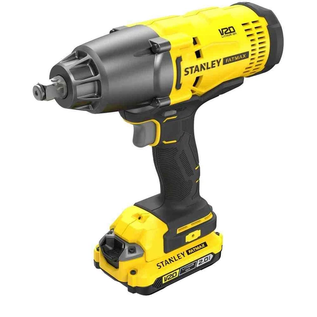 Гайковерт акумуляторний ударний STANLEY FatMax, імпульсний, Li-Ion 18 В MAX, 475 Нм, 1700 об/хв, 2500 уд/хв, вага 2.6 кг, без - Фото 3 Гайковерт акумуляторний ударний STANLEY FatMax, імпульсний, Li-Ion 18 В MAX, 475 Нм, 1700 об/хв, 2500 уд/хв, вага 2.6 кг, без - изображение 3