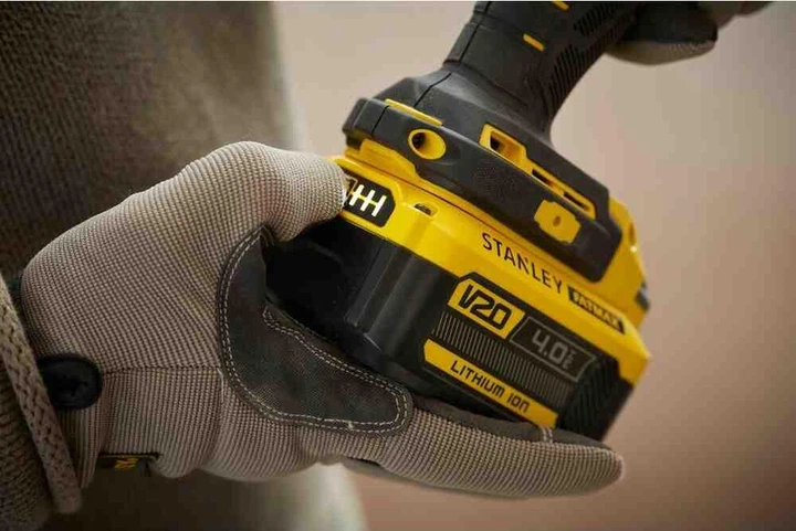 Гайковерт акумуляторний ударний STANLEY FatMax, імпульсний, Li-Ion 18 В MAX, 475 Нм, 1700 об/хв, 2500 уд/хв, вага 2.6 кг, без - Фото 8 Гайковерт акумуляторний ударний STANLEY FatMax, імпульсний, Li-Ion 18 В MAX, 475 Нм, 1700 об/хв, 2500 уд/хв, вага 2.6 кг, без - изображение 8