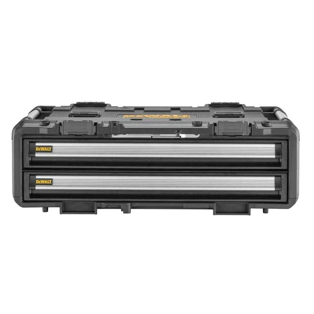 Універсальний ящик TOUGHSYSTEM 2.0 DXL на 2 скриньки DeWALT DWST08520-1 - Фото 2 Універсальний ящик TOUGHSYSTEM 2.0 DXL на 2 скриньки DeWALT DWST08520-1 - зображення 2