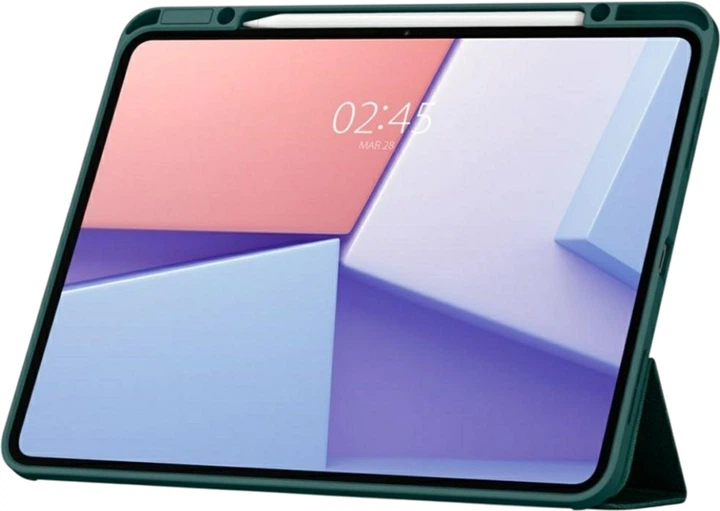 Etui z klapką Spigen Urban Fit do Apple iPad Pro 13" 2024 Green (ACS07763) - obraz 8