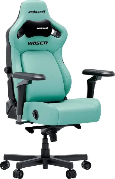 Кресло для геймера Anda Seat Kaiser 4 V2 PVC Size XL Green (AD12YDDC-XLL-20-E-PV/C-03) - изображение 2