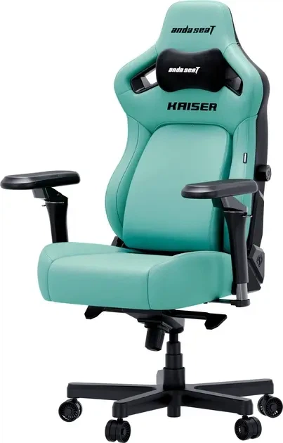 Кресло для геймера Anda Seat Kaiser 4 V2 PVC Size XL Green (AD12YDDC-XLL-20-E-PV/C-03) - изображение 3
