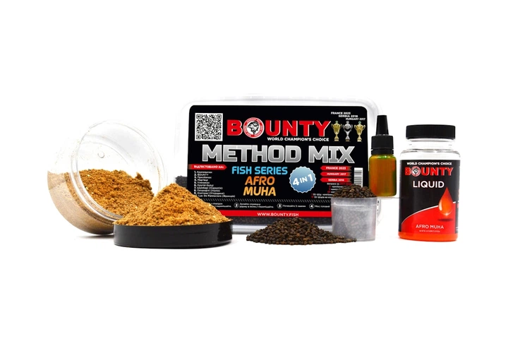 Метод-микс Bounty Method Mix 4 в 1 Afro Muha (африканская муха) (8319006052) - Фото 1 Метод-микс Bounty Method Mix 4 в 1 Afro Muha (африканская муха) (8319006052) - изображение 1