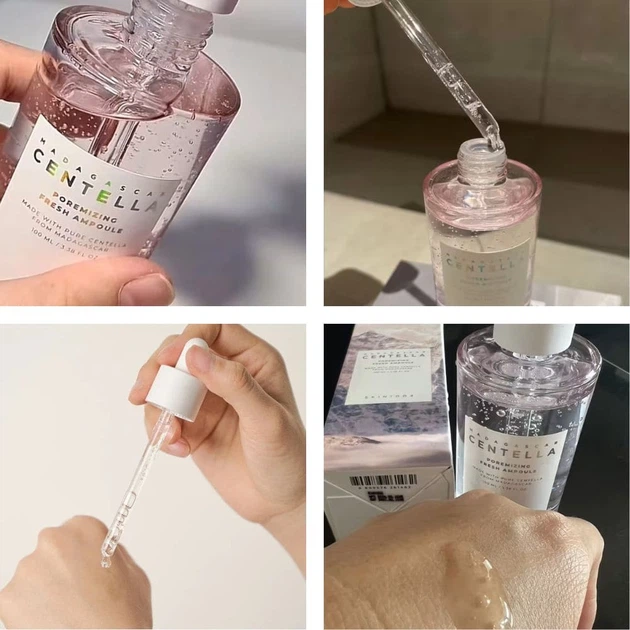 Сироватка для обличчя Skin 1004 Madagascar Centella Poremizing Fresh Ampoule, 100ml - Фото 3 Сироватка для обличчя Skin 1004 Madagascar Centella Poremizing Fresh Ampoule, 100ml - зображення 3