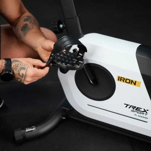 Магнітний велотренажер Trex Sport IRON TX-500MB білого кольору - Фото 3 Магнітний велотренажер Trex Sport IRON TX-500MB білого кольору - изображение 3